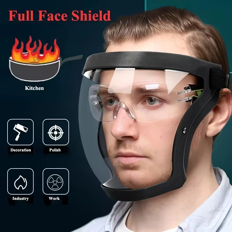 Woodworking Face Shield - Многоразовая и термостойкая защитная маска для