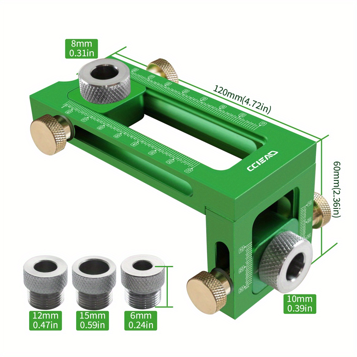 Винтовой зажим 2-в-1, регулиру – обзор и цена Woodworking Jig