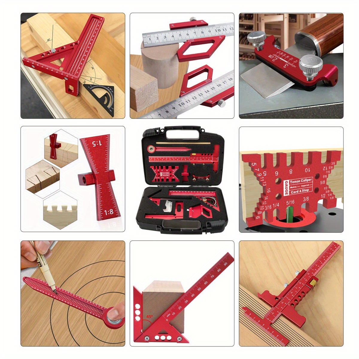 Набор из 10 столярных измерите – обзор и цена Woodworking Free Plans